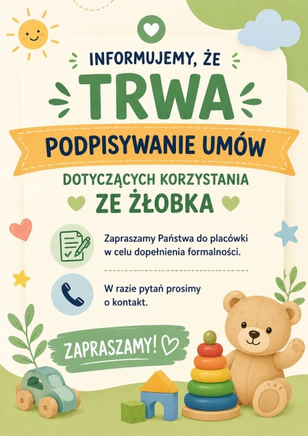Podpisywanie umów 